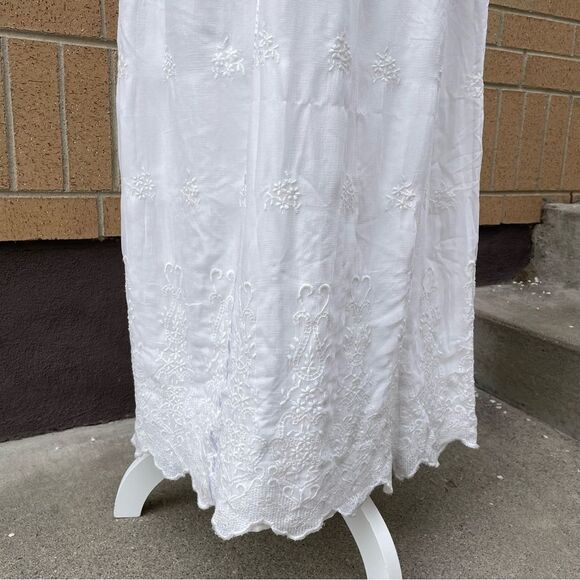 White Cove Women's Maxi Dress White (Size M) - Picture 4 of 8